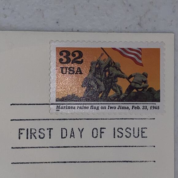 1995 World War II 2 1945: Victory At Last Stamped Envelopes Lot Of 3 32c Stamps - Picture 9 of 9